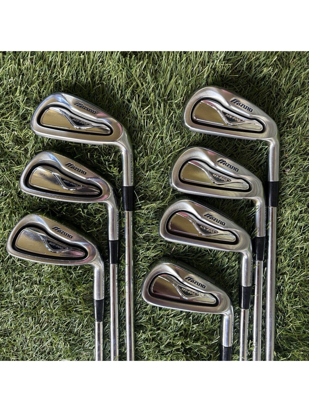 Mizuno MX-900 Iron Set 3-9 RH Short Steel Dynalite Gold SL Winn Grips